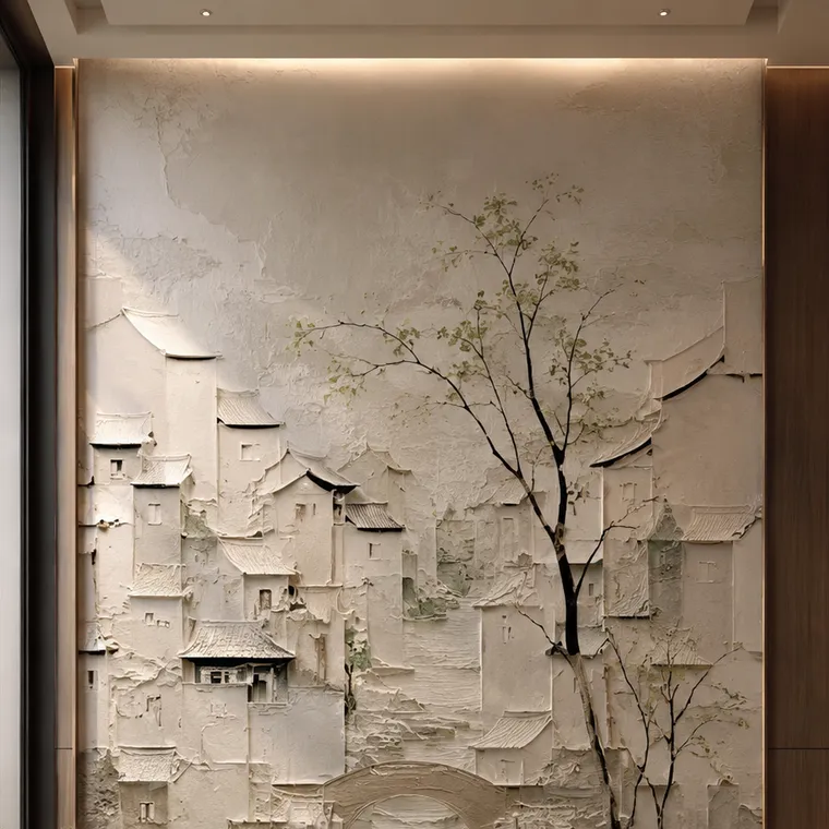 烟岚入画局部细节 1