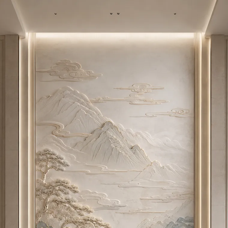 溪山无尽局部细节 1